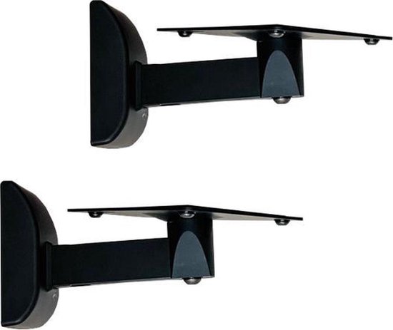 Muurbeugel voor o.a. LS50 Meta en de KEF LS50 Wireless II Muurbeugel - Zwart van SoundXtra