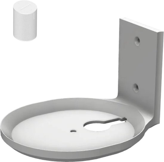 muurbeugel voor Sonos Era 100 - gemaakt van extra sterk polymeer- sonos era 100 muurbeugel van Merkloos