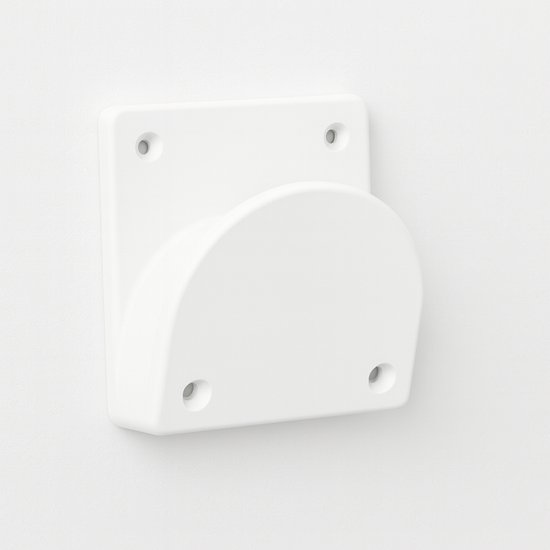 Muurbeugel / wandhouder geschikt voor Sonos Move 2 & Sonos move - makkelijk los en vast te maken- stevige kwaliteit - gemaakt van gerecycled polymeer - kleur wit van Merkloos