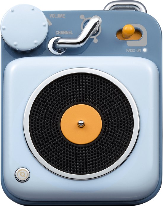 MUZEN Button Mini - Draagbare Draadloze Bluetooth Luidspreker - Berry Blauw