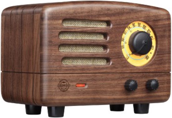 MUZEN Utopia - FM Radio - Bluetooth Luidspreker - Walnutwood