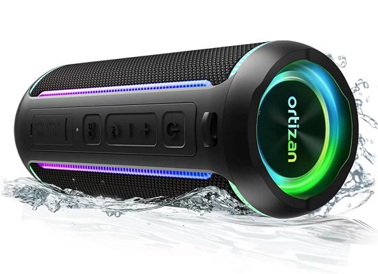 Mygroot - Luidspeaker - Bluethooth - IPX7 bluethooth-box - TWS stereo - RGB verlichting - 30 uur afspelen. van MyGroot