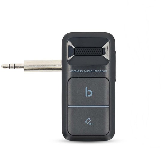 Nedis Bluetooth Receiver - Connection output: USB-C Female / 3.5 mm - AAC / SBC - Automatic power off function - Black van Nedis