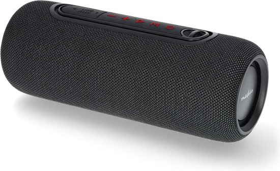 Nedis Bluetooth-Speaker - Maximale batterijduur: 4 uur - Handheld Ontwerp - 30 W - Stereo - Ingebouwde microfoon - X5 - Koppelbaar - Zwart van Nedis