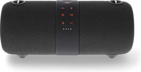 Nedis Bluetooth-Speaker - Maximale batterijduur: 6.5 uur - Handheld Ontwerp - 40 W - Stereo - Ingebouwde microfoon - IPX6 - Koppelbaar - Zwart van Nedis