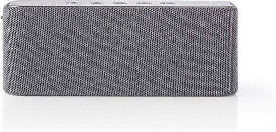 Nedis SPBT2002GY Luidspreker Met Bluetooth® 2x 30 W True Wireless Stereo (tws) Waterbestendig Grijs van Nedis