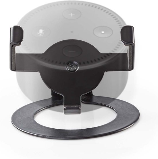 Nedis Speakerbeugel - Geschikt voor: Amazon Echo Dot - Bureau - 1 kg - Vast - Staal - Zwart van Nedis