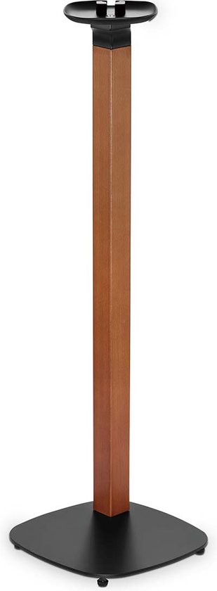Nedis Speakerbeugel - Geschikt voor: Sonos One SL / Sonos One / Sonos PLAY:1 - Standaard - 10 kg - Vast - Hout / Metaal - Bruin / Zwart van Nedis