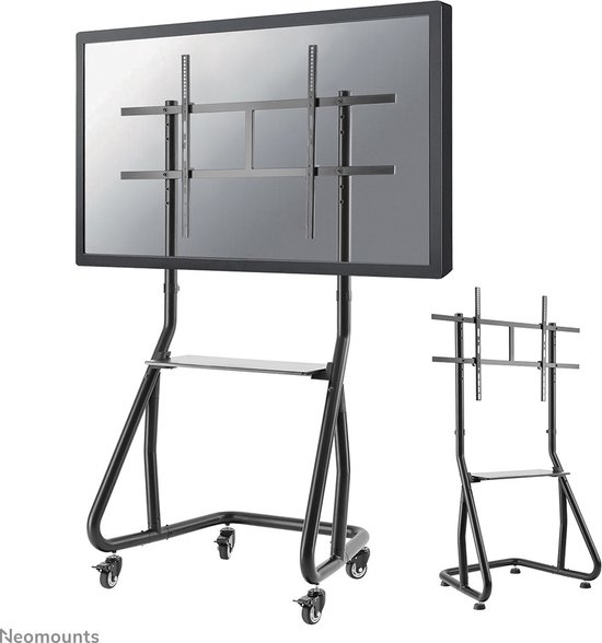 Neomounts NS-M3800BLACK trolley - t/m 100" - zwart van Neo