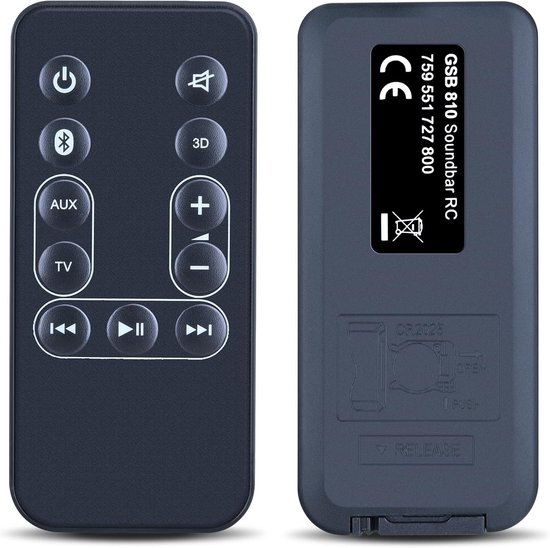 New Replacement Remote Control for Grundig GSB-810 GSB810 GSB 800 Bluetooth TV Soundbar System - ShopVlot