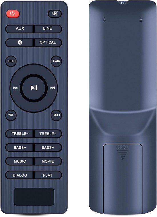 New replacement remote control suitable for Blaupunkt LS 1825 Soundbar - ShopVlot