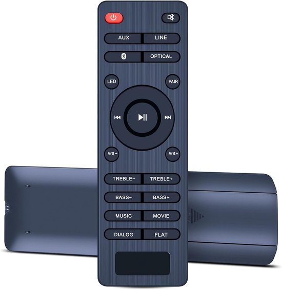 Nieuwe vervangende afstandsbediening geschikt voor Blaupunkt LS 1825 Soundbar TV luidsprekers - ShopVlot