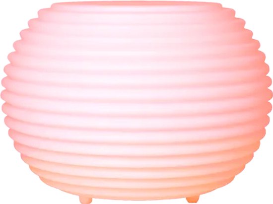 Nikki Amsterdam | The.Pouf | Multicolor RGB | LED Verlichting | Bluetooth Speaker | Bijzettafel |Tuintafel | Loungepoef | Kruk |Tuin Verlichting | Met gratis App bedienbaar | 60cm Doorsnee | Gebruiksduur: tot 8 uur van Nikki Amsterdam