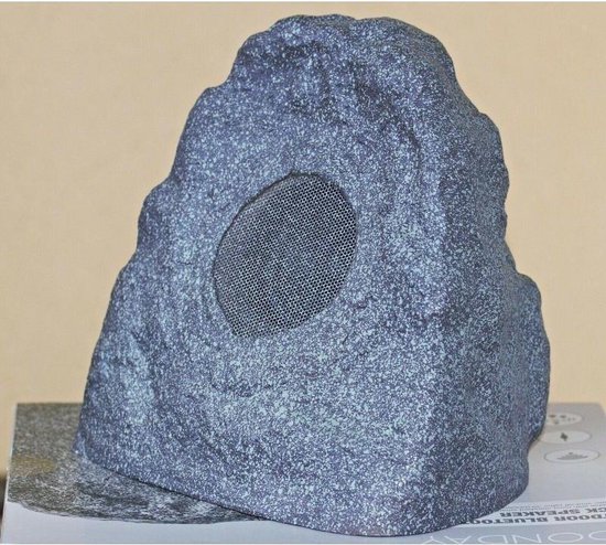 Noonday Outdoor Stone - Wireless Bluetooth Speaker - Grijs van Merkloos