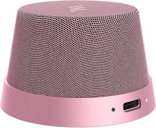 NÖRDIC Magnetische Luidspreker - Bluetooth 5.3 - 3W - TWS Stereo - Geschikt voor Tablet & Smartphone - Roze van NÖRDIC