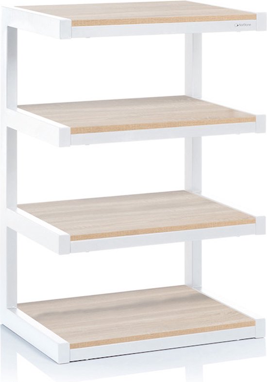 NorStone Esse Hifi eiken Audio meubel van Merkloos