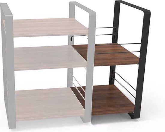 NorStone Loft Side walnoot Audio meubel van NorStone