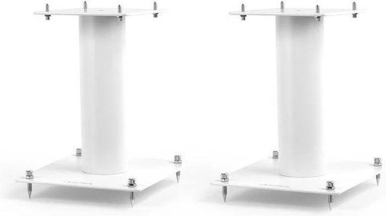 Norstone Stylum S Speaker Stand - wite - 2 Stuks van NorStone