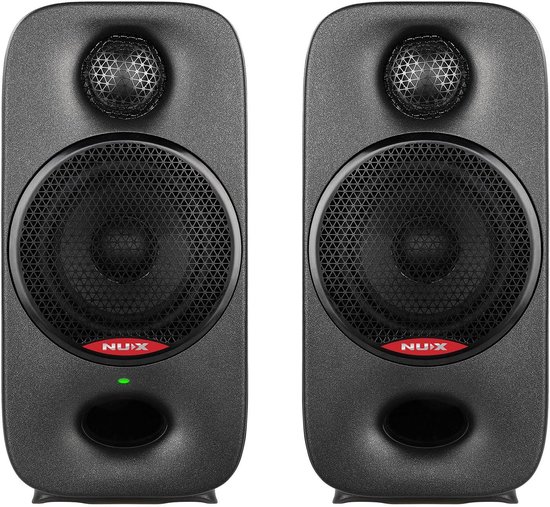 NU-X - Axon 3 Nearfield Studio Monitors - Compact Reference Quality Speakers for Mixing and Monitoring - ShopVlot