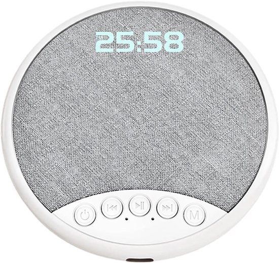 Onder Kussen Speaker - Nacht Geluid - Ontspannen Slapen - Draadloze Bediening - Compact Ontwerp - Grijs