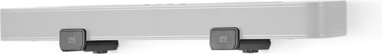 One For All WM5310 Universele soundbar beugels - montage van soundbar aan muur - zwart van One For All