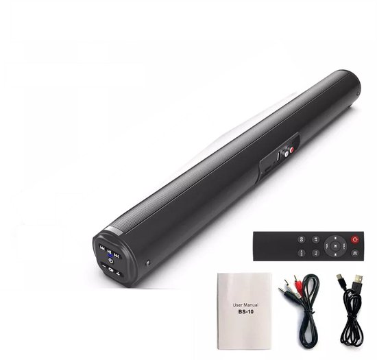 Oneay Surround sound soundbar met 6 geluidseffecten, draadloze subwoofer en externe luidspreker voor tv en thuisbioscoop: geniet van een rijke geluidskwaliteit. van Merkloos