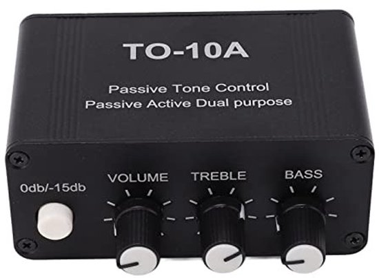 ONF3 - NE5532 Stereo Preamplifier - Tone Control - Plug & Play Audio - Voor Speakers en Hoofdtelefoons - Hoogwaardige geluidsversterker - Ideaal...