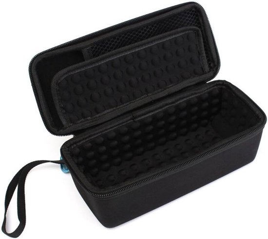 Opbergtas voor JBL Flip 5/4/3 voor Bose SoundLink Mini Logitech Boom EU, beschermhoes, draagtas, bluetooth-luidspreker, duurzaam, schokbestendig, zwart