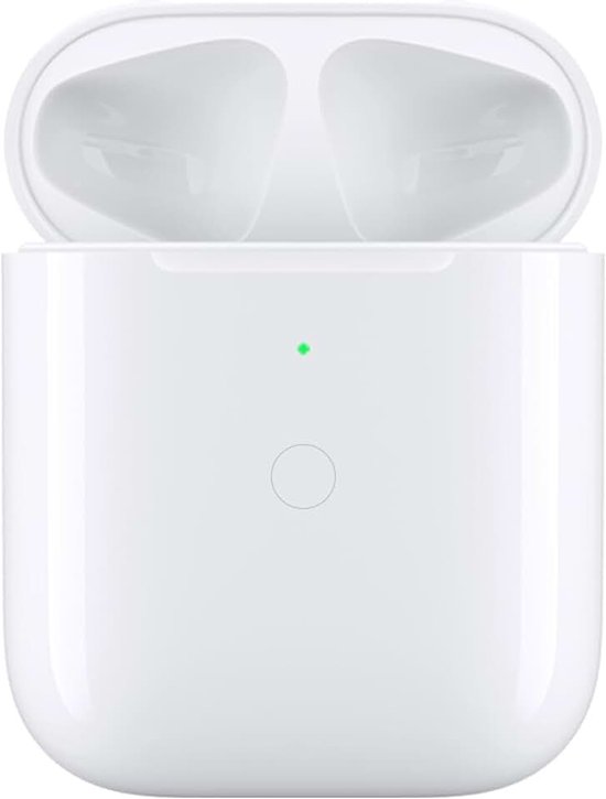Oplaadcase voor AirPods Pro 1/2, draadloze oplaadcase, compatibel met AirPods, vervangende oplaadcase met koppelingsknop (zonder hoofdtelefoon) (Airpods Pro 1/2)