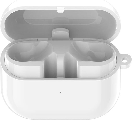 Oplaadhoes Compatibel met Samsung Galaxy Buds 3 Pro Oplaadhoesjes, Oplaadbox Cradle Oordopjes Accessoires voor SM-R630 (Wit)