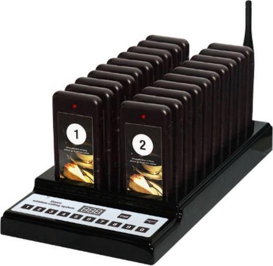 Oproepsysteem voor horeca - Pager systeem voor minimale wachttijd van Tafelbuzzer.