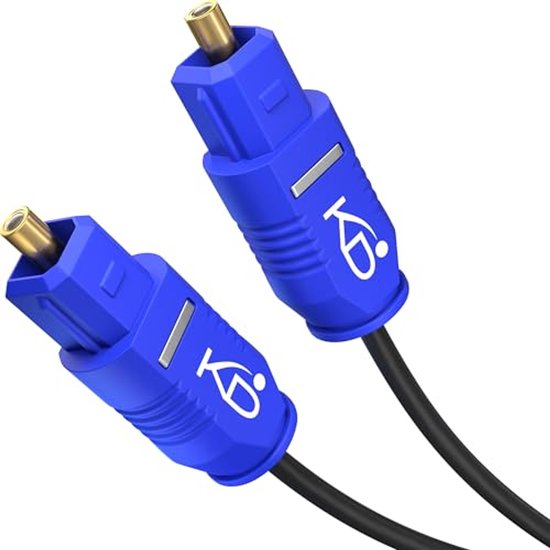 Optische Audio Kabel 15m - TOSLINK Kabel Slim voor Soundbar en Home Theater van Merkloos