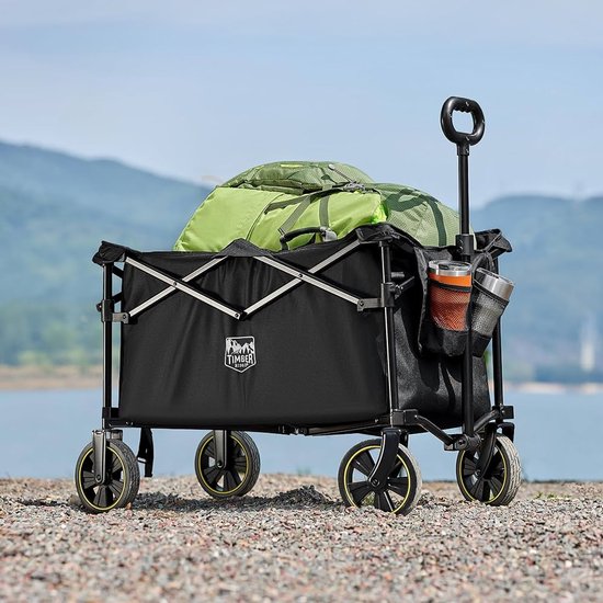 Opvouwbare bolderkar - 200 liter opbergruimte - veelzijdig en compact van Sekey