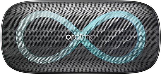 oraimo SpaceBox Pro – Draadloze Bluetooth-speaker 80W met HavyBass™, LED-lichten, karaoke en 27 uur speeltijd van oraimo