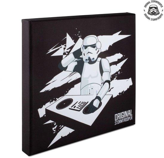 Original Stormtrooper - wall frame & bluetooth speaker van Merkloos