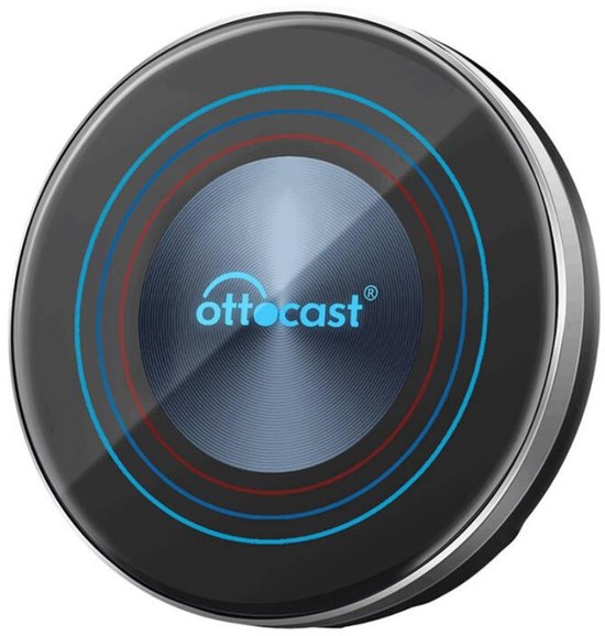 Ottocast Aibox i3 Draadloze CarPlay Adapter voor BMW iDrive 6/7/8/9 - 4GB/64GB - Plug & Play - Met Ambient Light van Merkloos