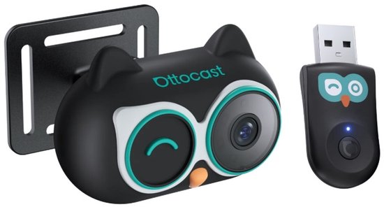 Ottocast Cabin Care CA520 – Draadloze Apple CarPlay + Achterbankcamera van Merkloos