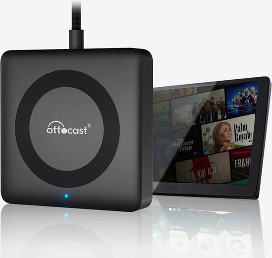 Ottocast Car TV Mate Pro - Draadloos Carplay Android Auto - HDMI TV Adapter voor TV Stick van OTTOCAST