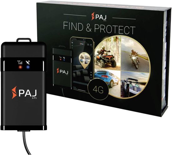 PAJ GPS VEHICLE FINDER 4G 2.0 GPS-tracking-systeem Voertuigtracker Zwart 1 stuk(s) van Merkloos