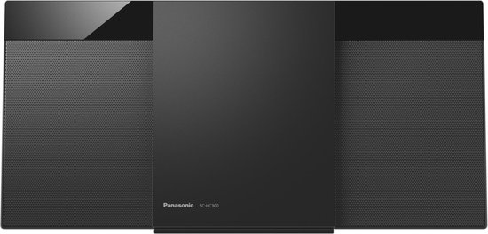 Panasonic SC-HC302EG-K home audio systeem Home audio-microsysteem 20 W Zwart van Panasonic