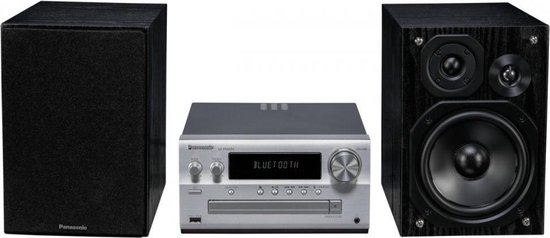 Panasonic SC-PMX94EG-S - Micro HiFi System - Zilver van Panasonic
