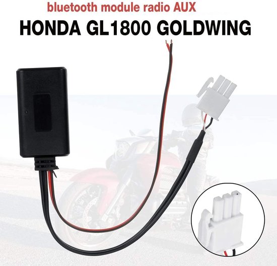 Passend Voor Honda Goldwing GL 1800 GL1800 Bluetooth Streaming Adapter Muziek Music Aux kabel interface 3pin Radio van XCarLink