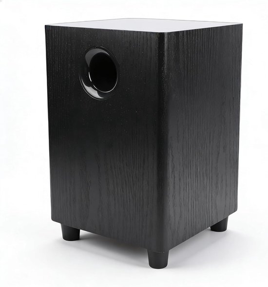 Passieve Subwoofer - Thuissubwoofer Bass - Thuisbioscoop Geluid - High Fidelity Surround - 41x31x30 cm