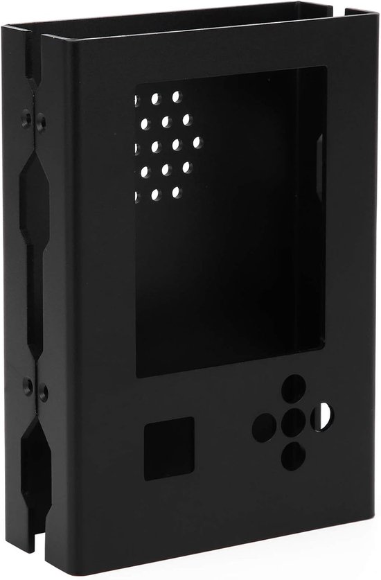 Past op PortaPack H2, Behuizing van Aluminiumlegering, Zwarte Metalen Behuizing voor Doe-het-zelf-radioprojecten