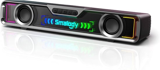 PC Luidspreker - Gaming Soundbar - Multimedia Geluid - Bluetooth V5.4 Connectiviteit - 52 x 11 x 12 cm