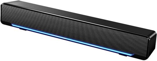 Pc-soundbar - Bekabelde en draadloze pc-luidspreker - USB-minispeaker - Minigeluid