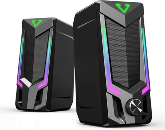 Pc Speakers - Bluetooth - Usb - Gaming - Voor Computer - Desktop - TV - Speakerset - Met Led Licht - Surround - Soundbar - Muziek van Merkloos