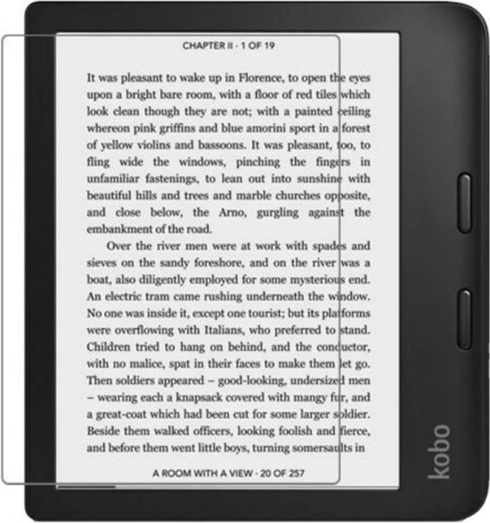 Peachy Screenprotector beschermfolie voor Kobo Libra 2 - transparant van Peachy