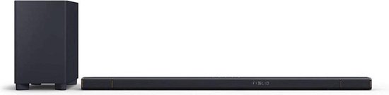 Philips B97 Fidelio - Soundbar 7.1.2 met Draadloze Subwoofer - Zwart van Merkloos
