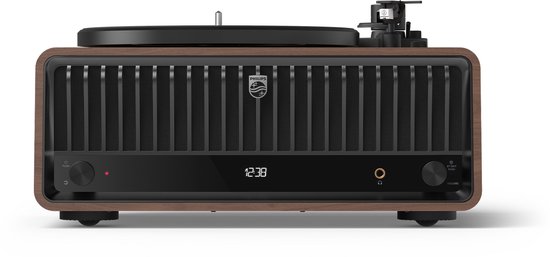 PHILIPS CENTURY RANGE - The Tina - TAV9000D - All in One Platenspeler - Retro design, modern geluid - 2 snelheden - DAB+ / FM radio - Bluetooth - 240 W